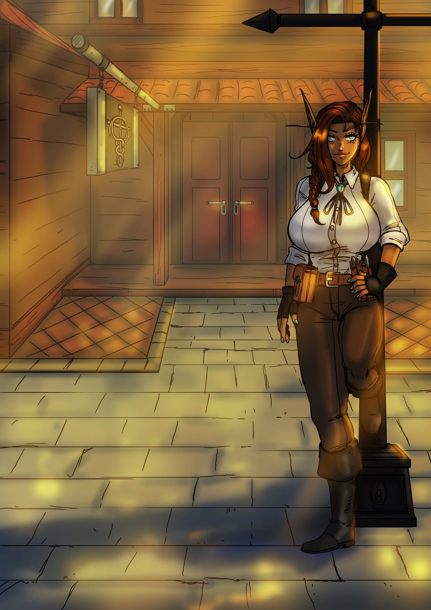 The Medic.
[Current IC time; In Stormwind]

Artist: @bfporker on Fiverr