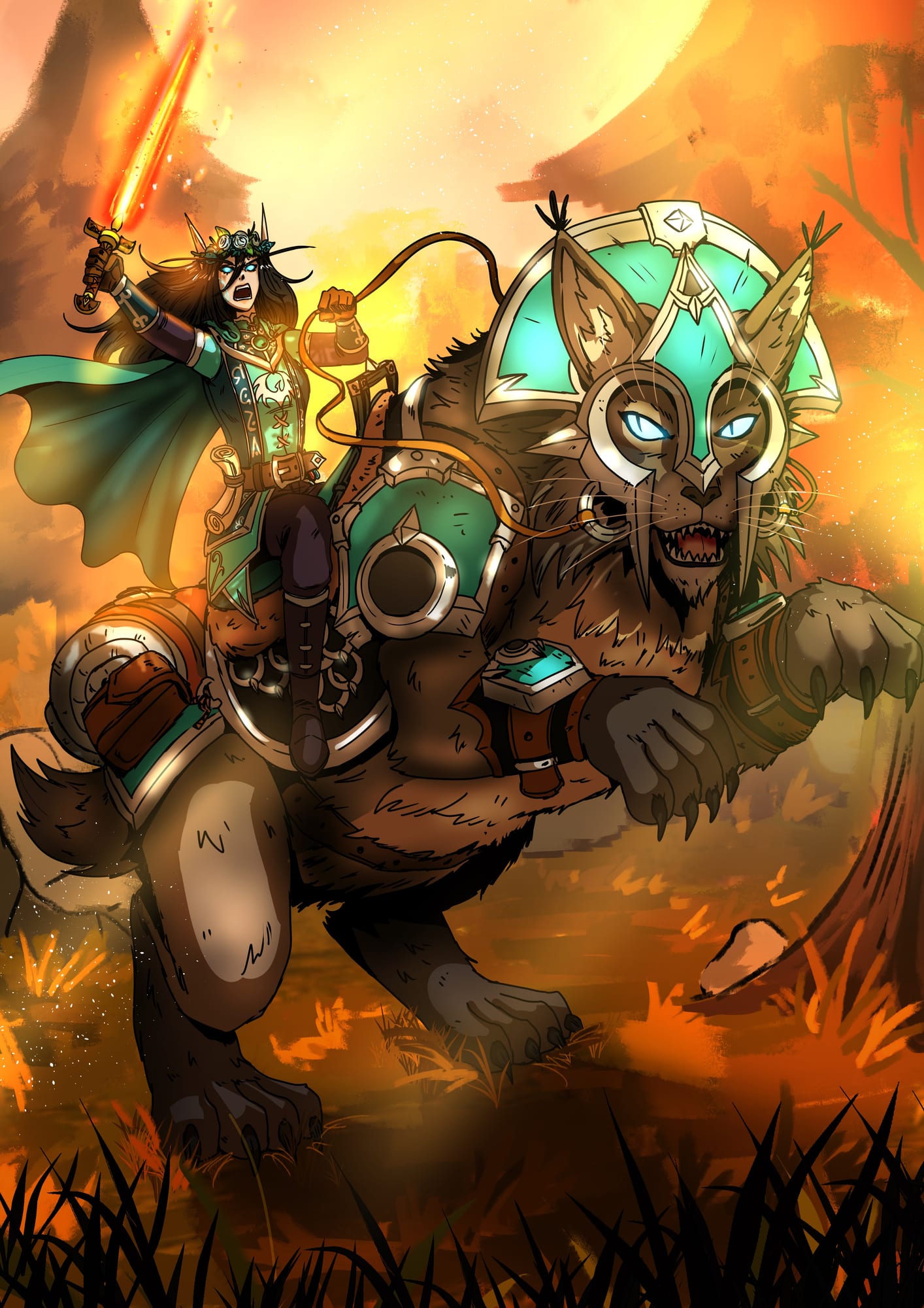 The Battle of Tor'Watha
[Current IC time; In Eversong Woods]

Artist: @bfporker on Fiverr