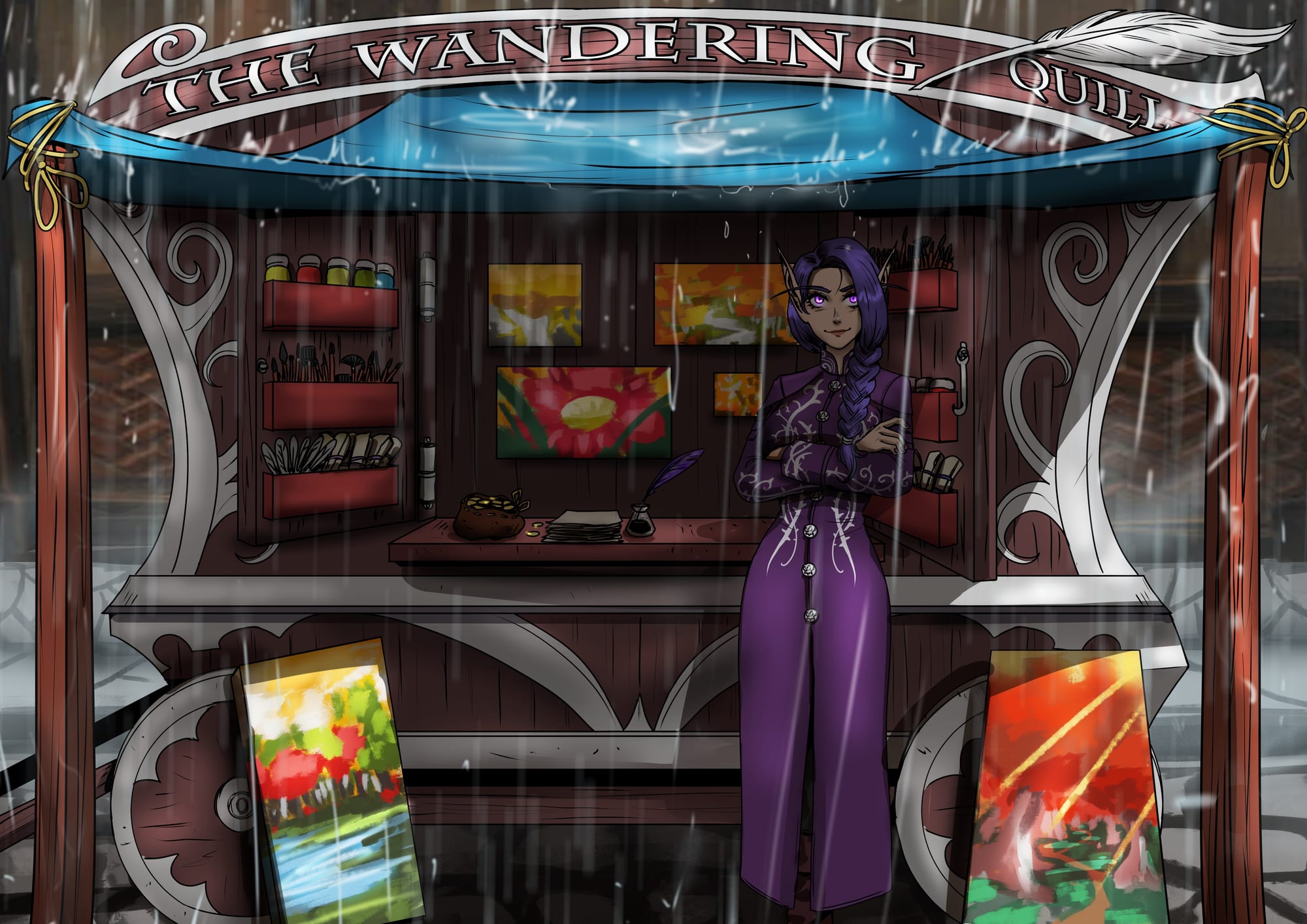 Business. [Approximately 3 years ago IC; in Gilneas City] Artist: @bfporker on Fiverr
