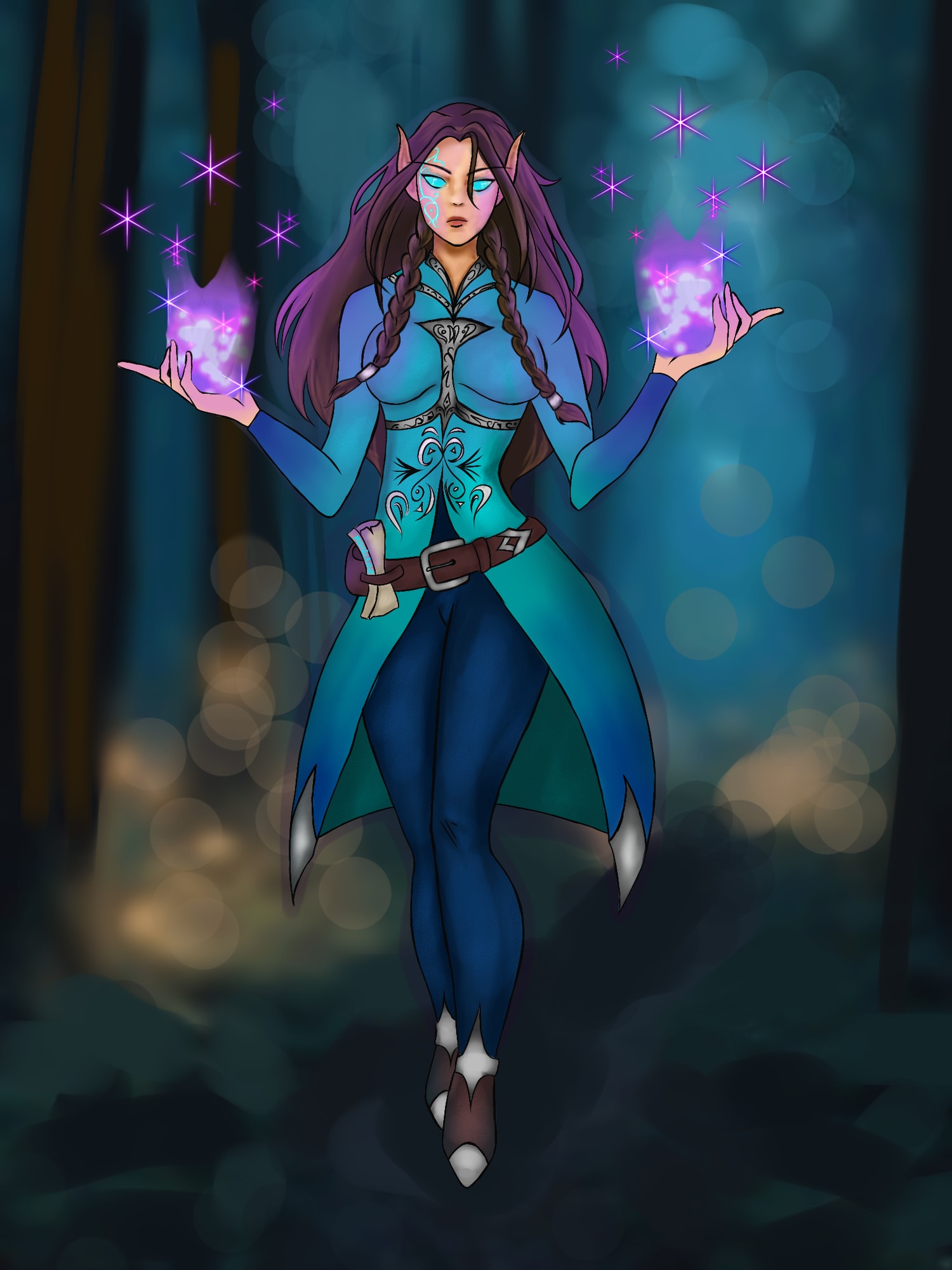Alië'lana. Artist: @elyenne