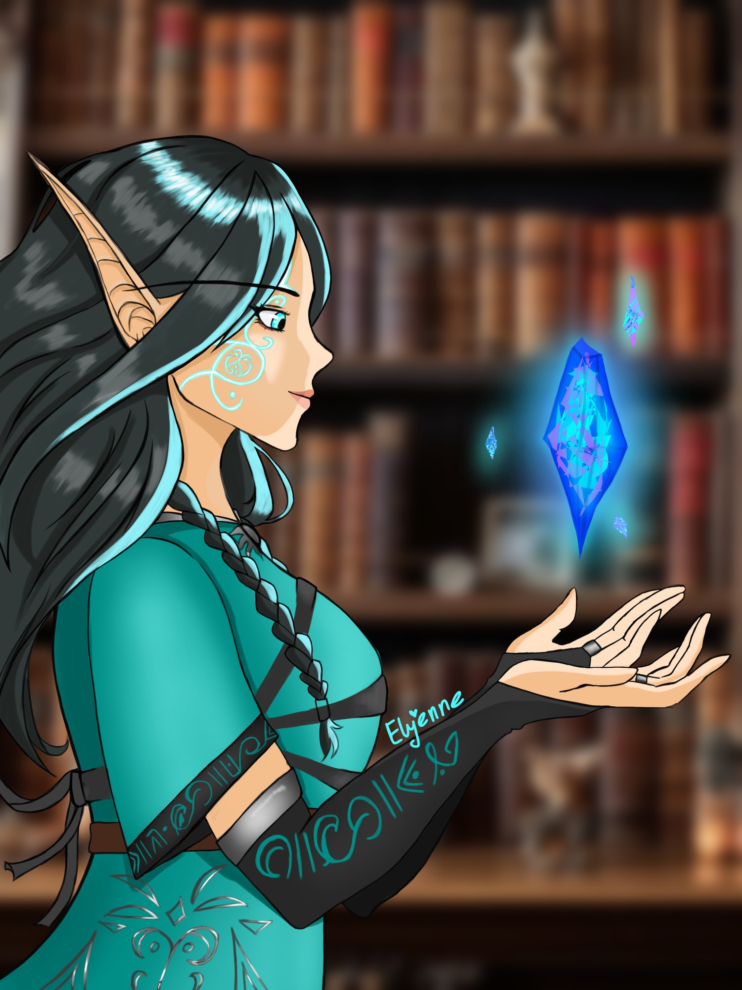 Alië'lana.

Artist: @elyenne